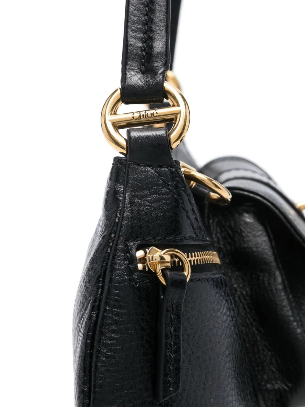 The iconic leather shoulder bag