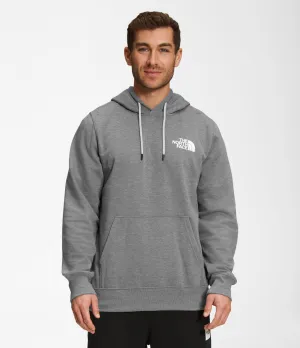 THE NORTH FACE BOX NSE PULLOVER HOODIE - GREY HEATHER/TNF BLACK