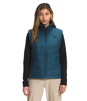 THE NORTH FACE Women's Tamburello Insulated Vest, Monterey Blue, Large