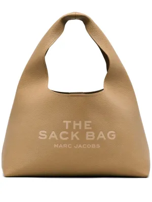 The sack leather hobo bag