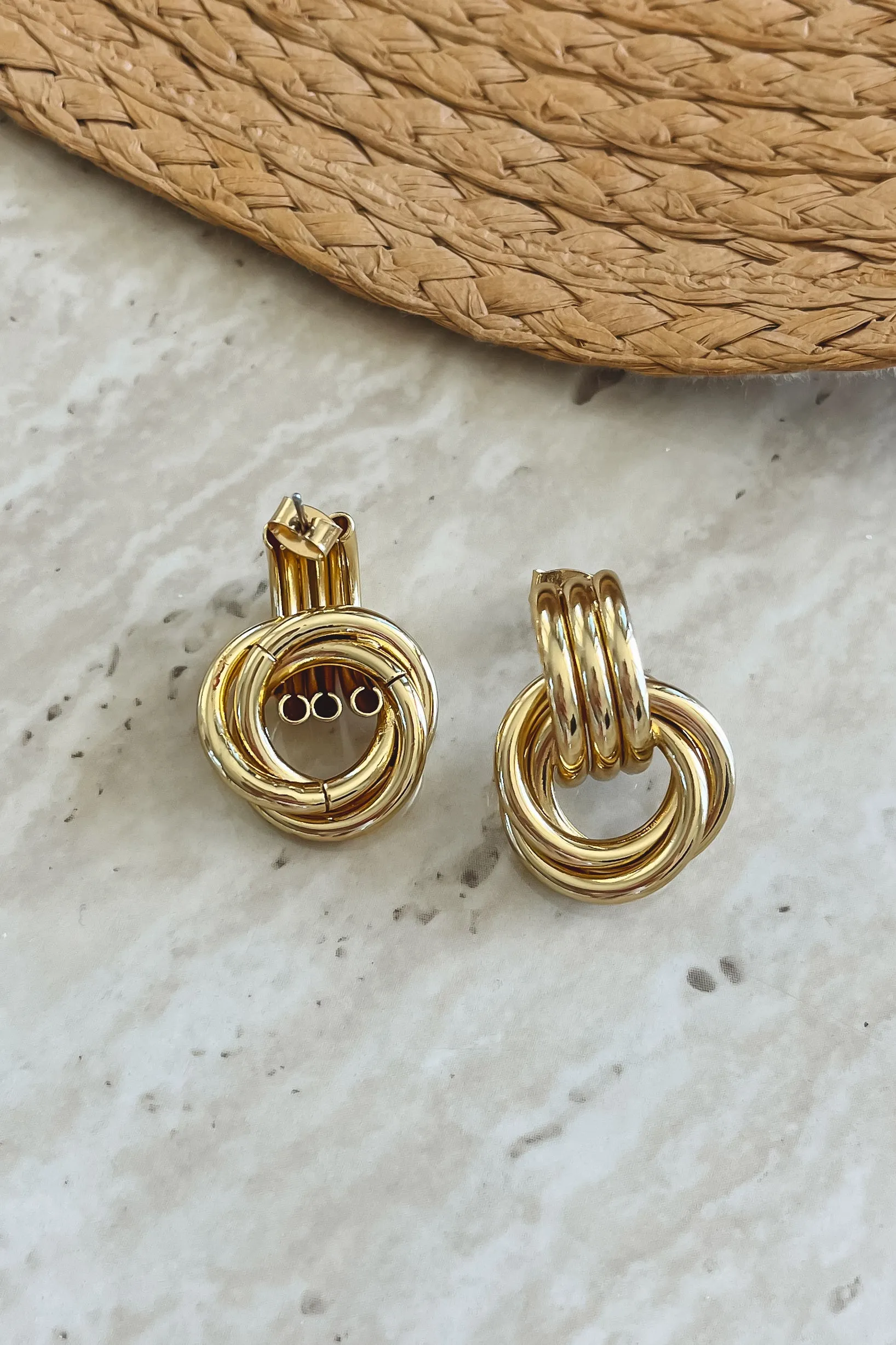 These Earrings Are My Fab Gold Hoop Earrings