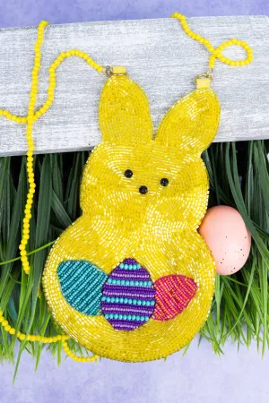 Time To Bounce Petite Seed Bead Purse