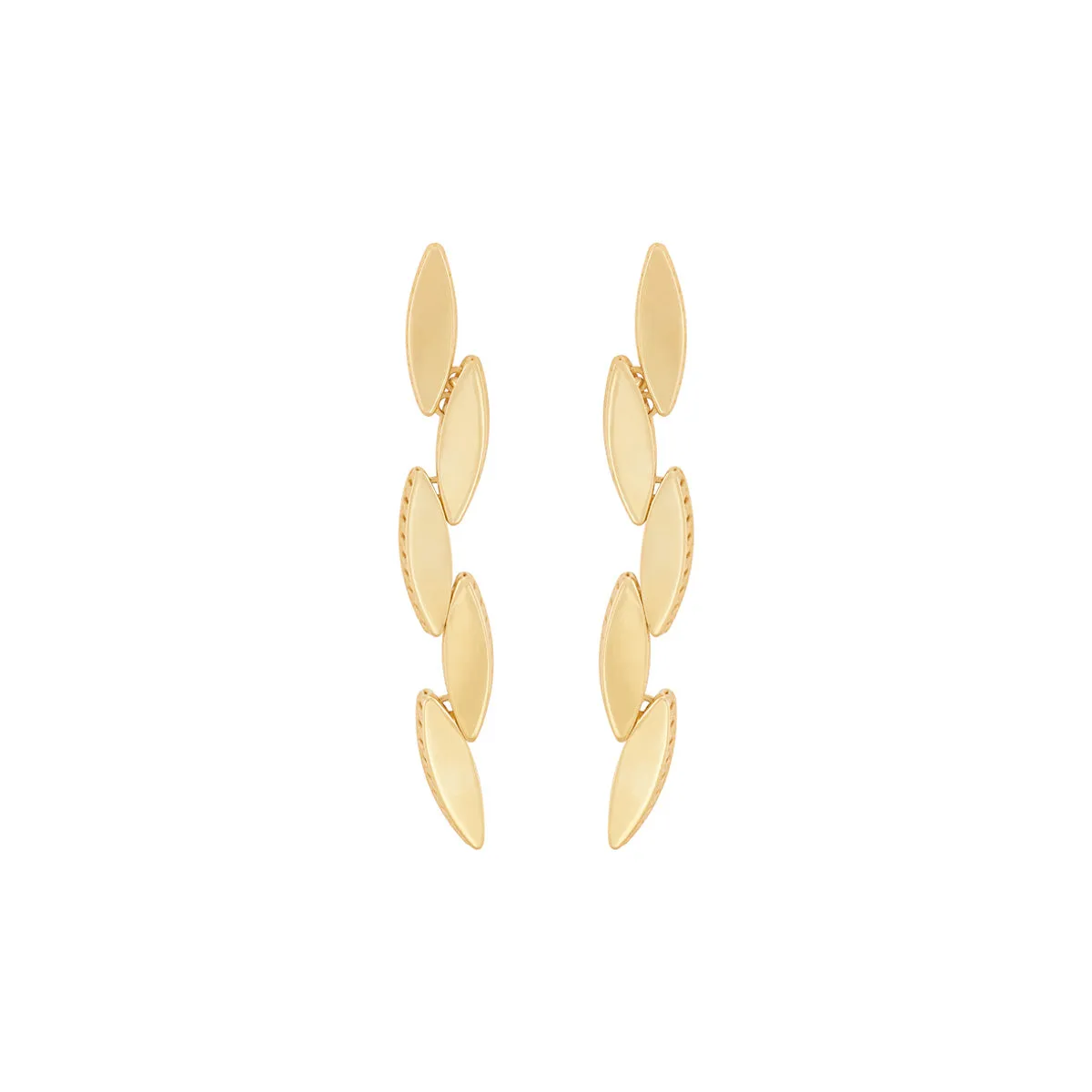 Topper Italia Gold Drop Earrings