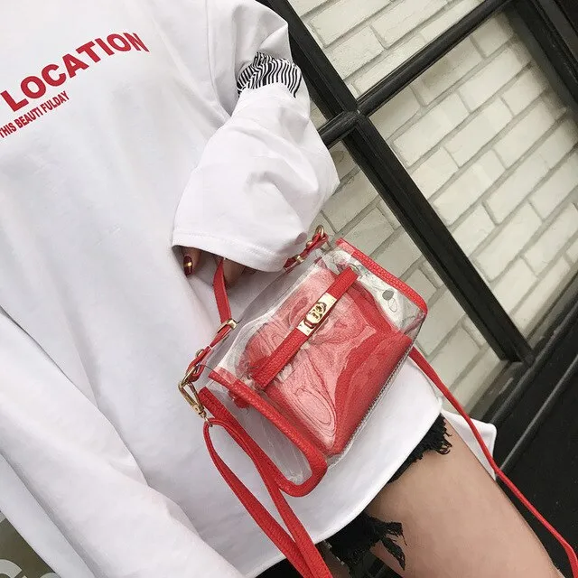 Transparent Colorful Bags