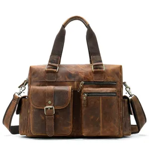 Travel Bag Hand Luggage Genuine Leather Foldable Travel Bag Suitcase Luggage Travelbags Duffle Bags Big/Weekend Bags