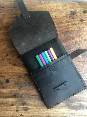 Travel sketchbook / Refillable Notebook / A5 Journal / Travel Notebook Organizer