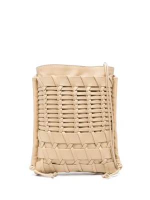 Trena leather crossbody bag