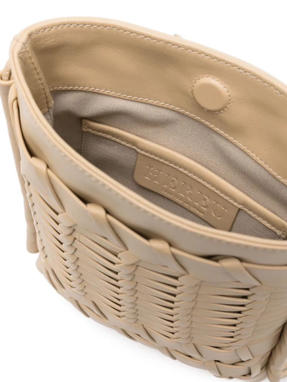 Trena leather crossbody bag