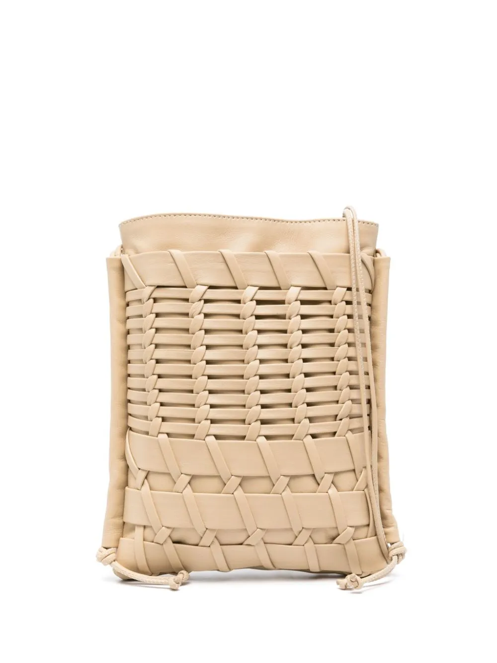 Trena leather crossbody bag