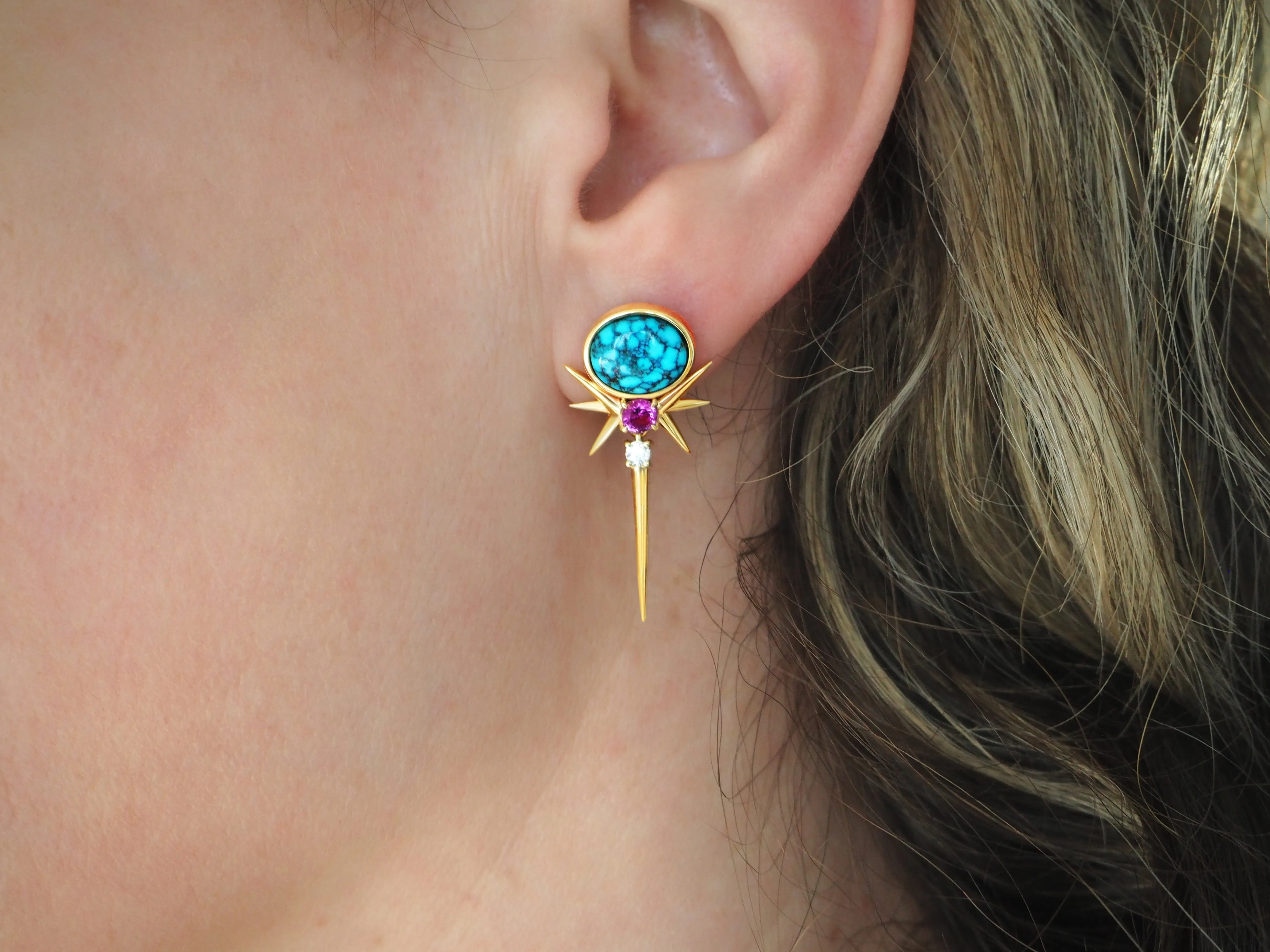 Turquoise Drop earrings