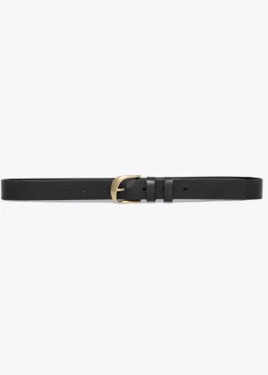Twist Buckle Belt (Noir)