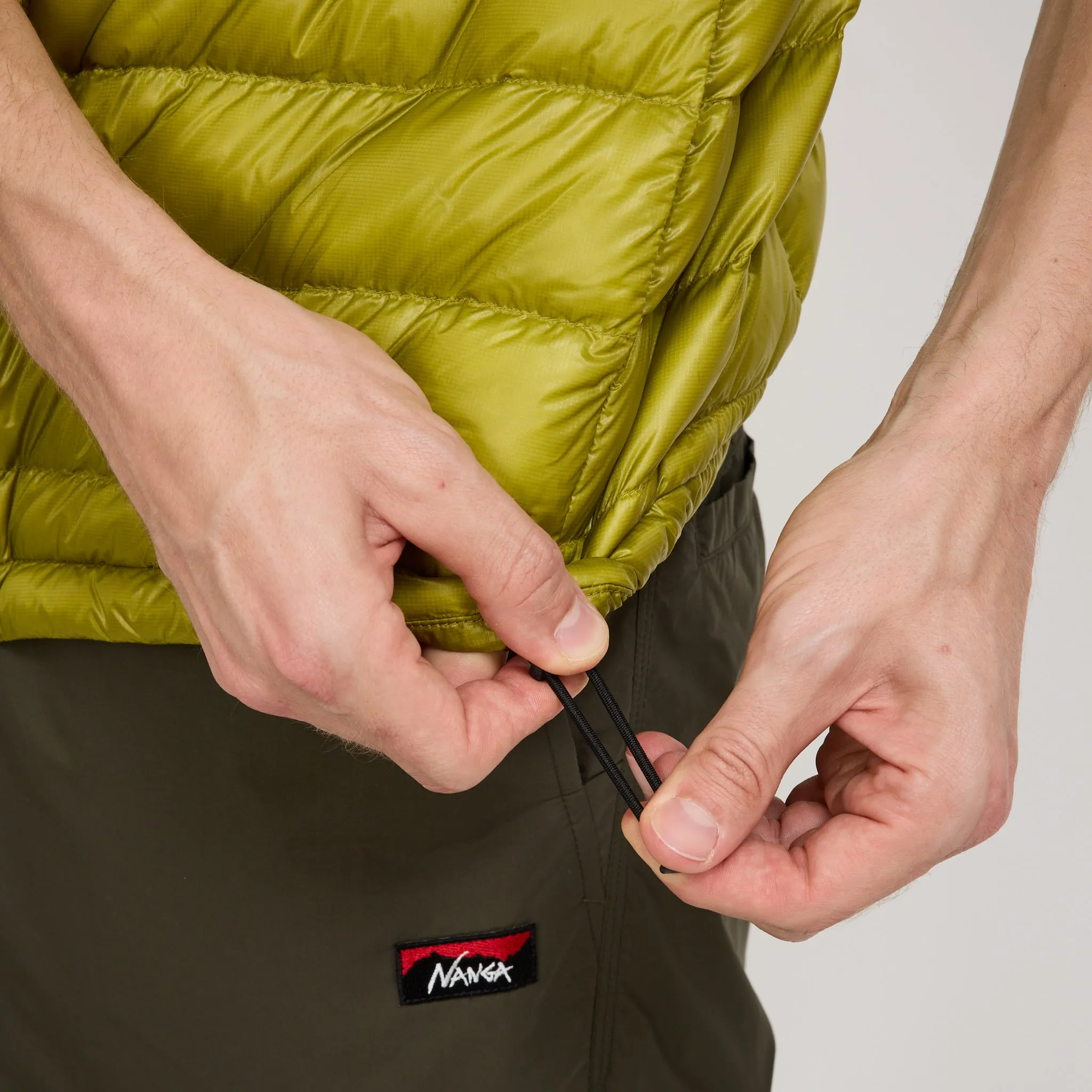 Ultralight Down Vest Packable Lime