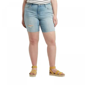 Universal Thread Women's Plus Size Mid Rise Bermuda Jean Shorts