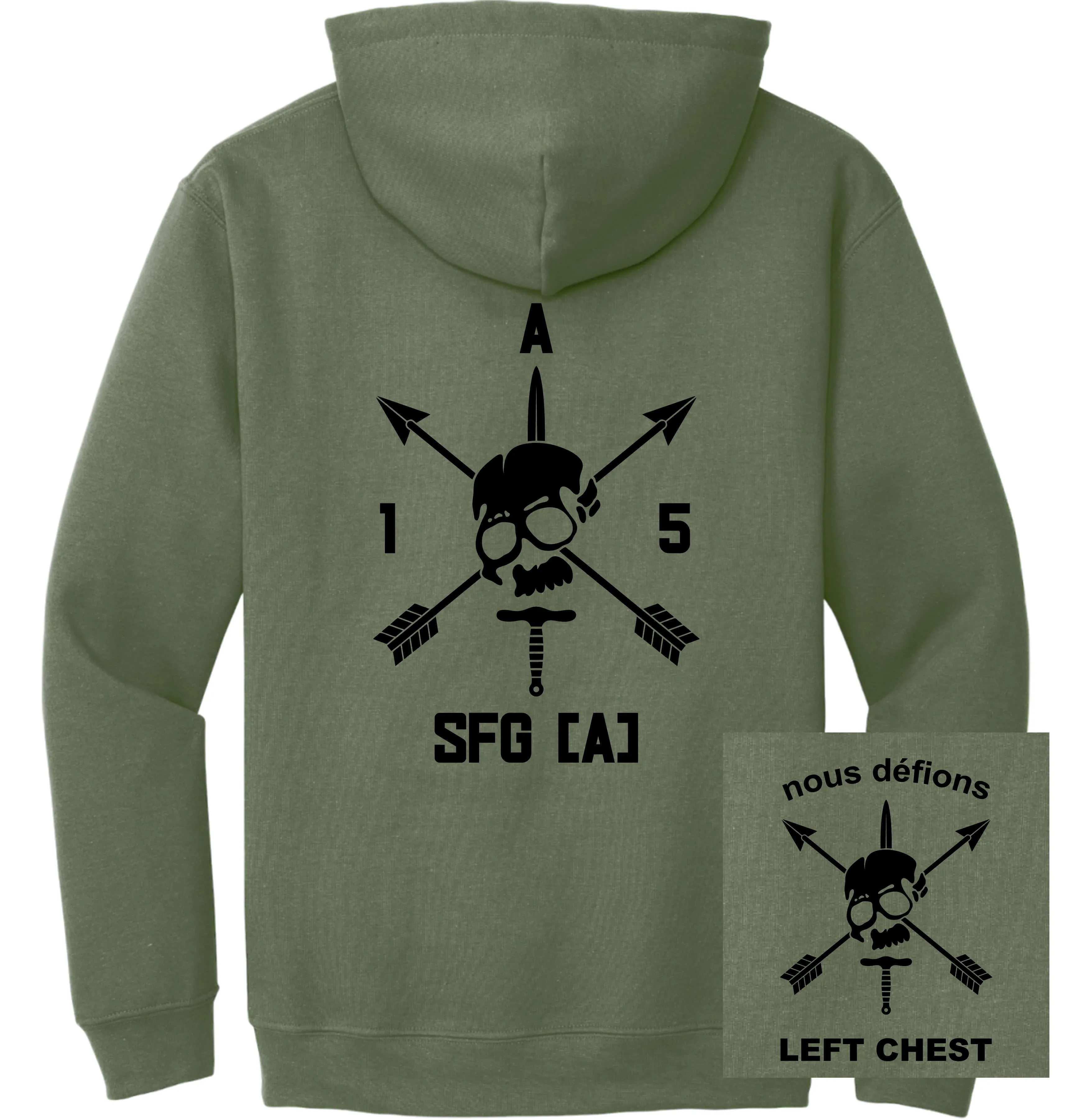 US Army - Special Forces 5th SFG (A) Nous Defions T-Shirt
