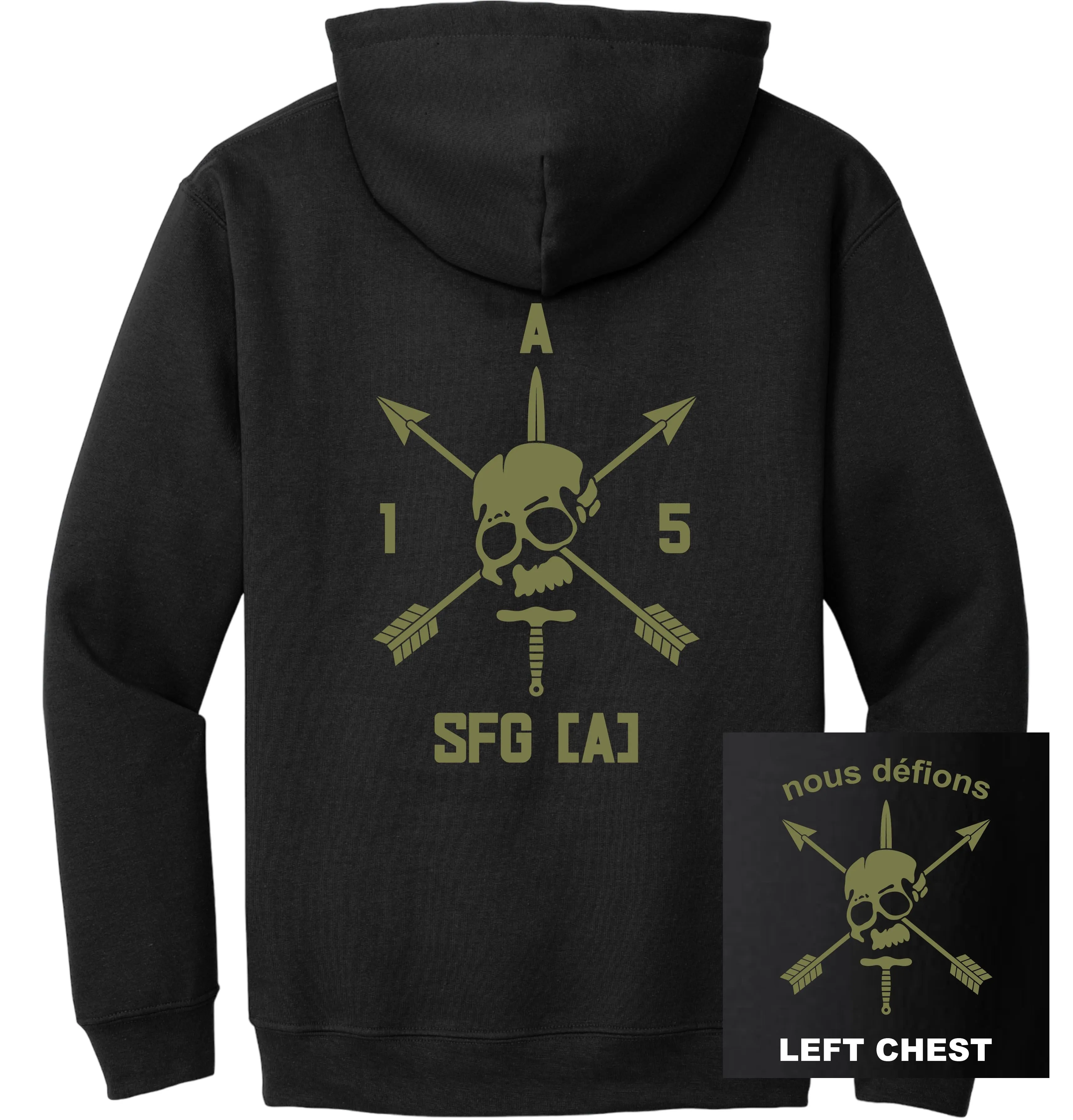 US Army - Special Forces 5th SFG (A) Nous Defions T-Shirt
