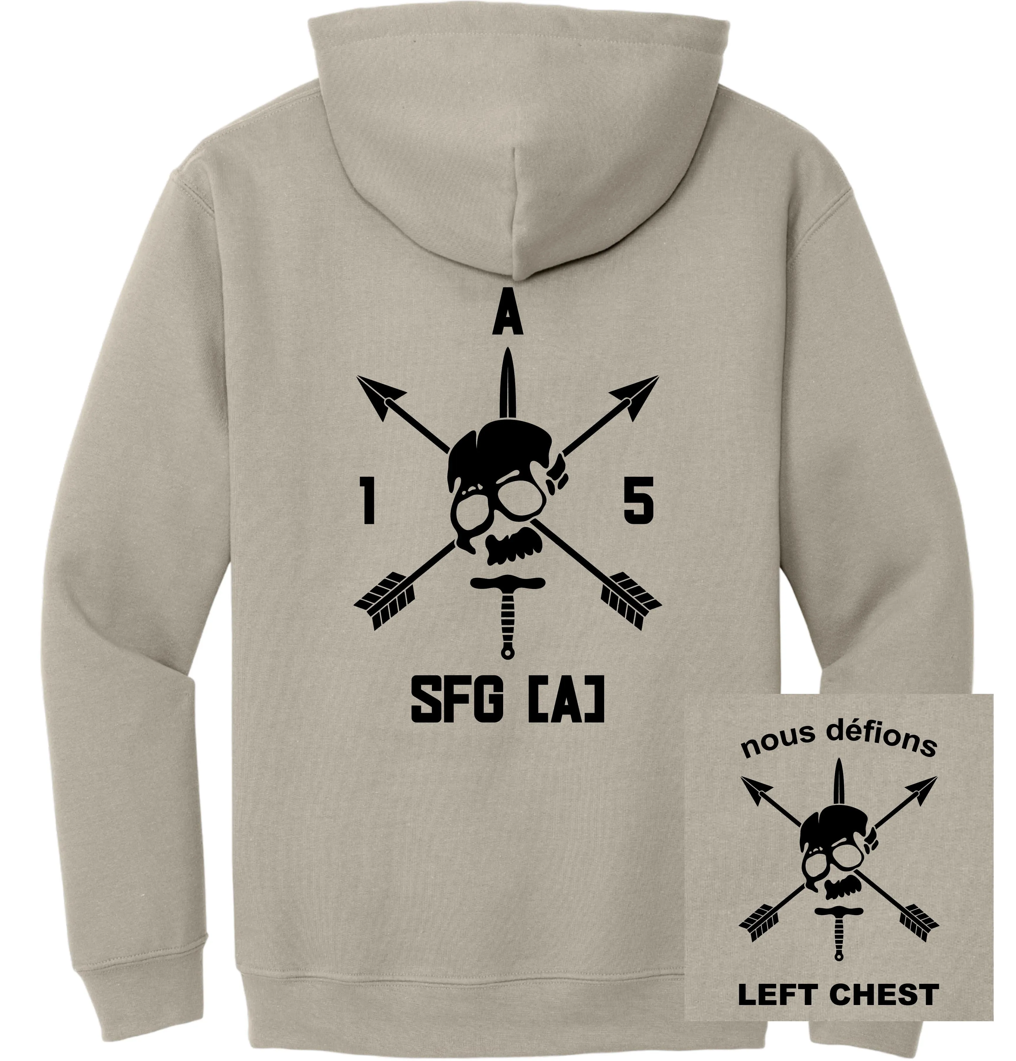 US Army - Special Forces 5th SFG (A) Nous Defions T-Shirt