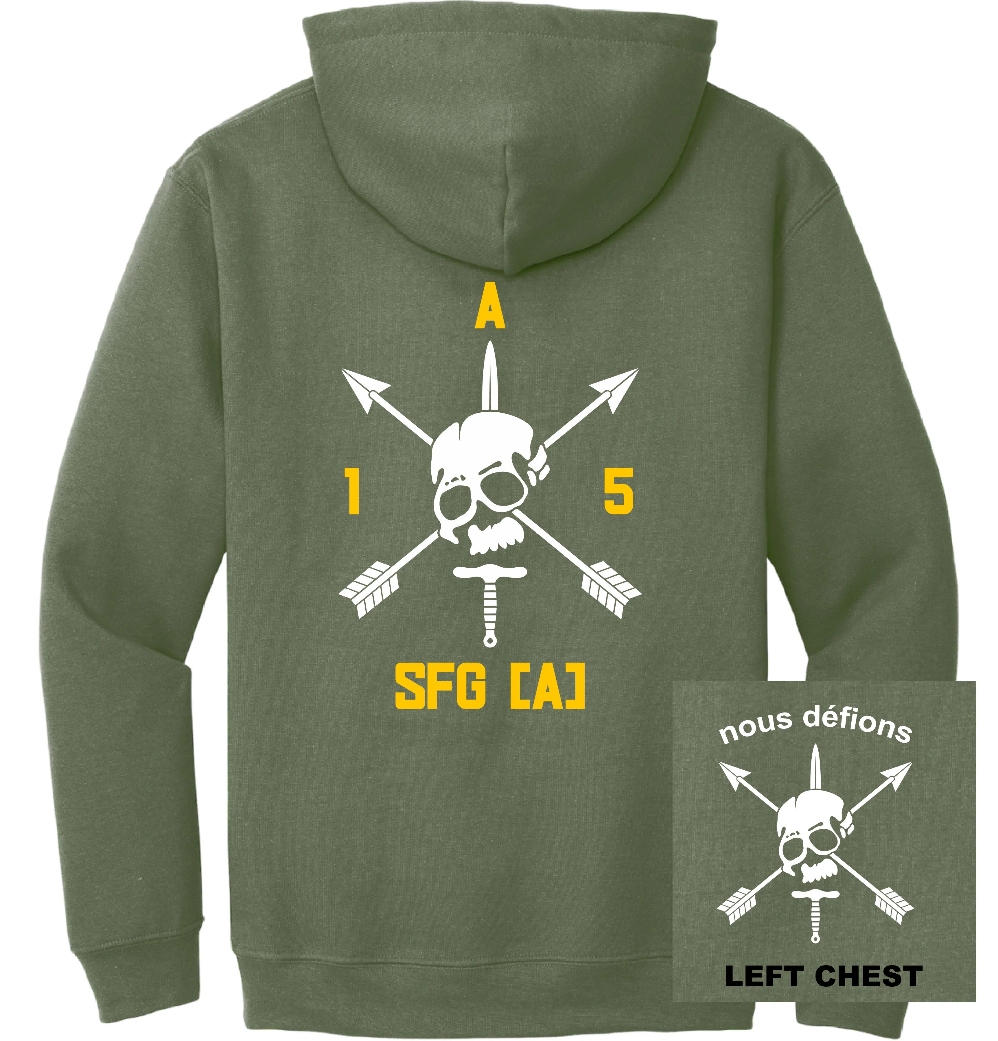US Army - Special Forces 5th SFG (A) Nous Defions T-Shirt
