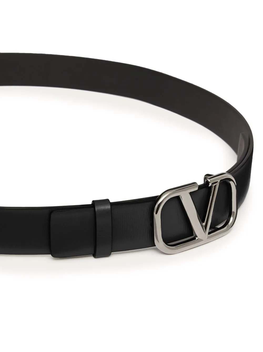 Vlogo signature leather belt
