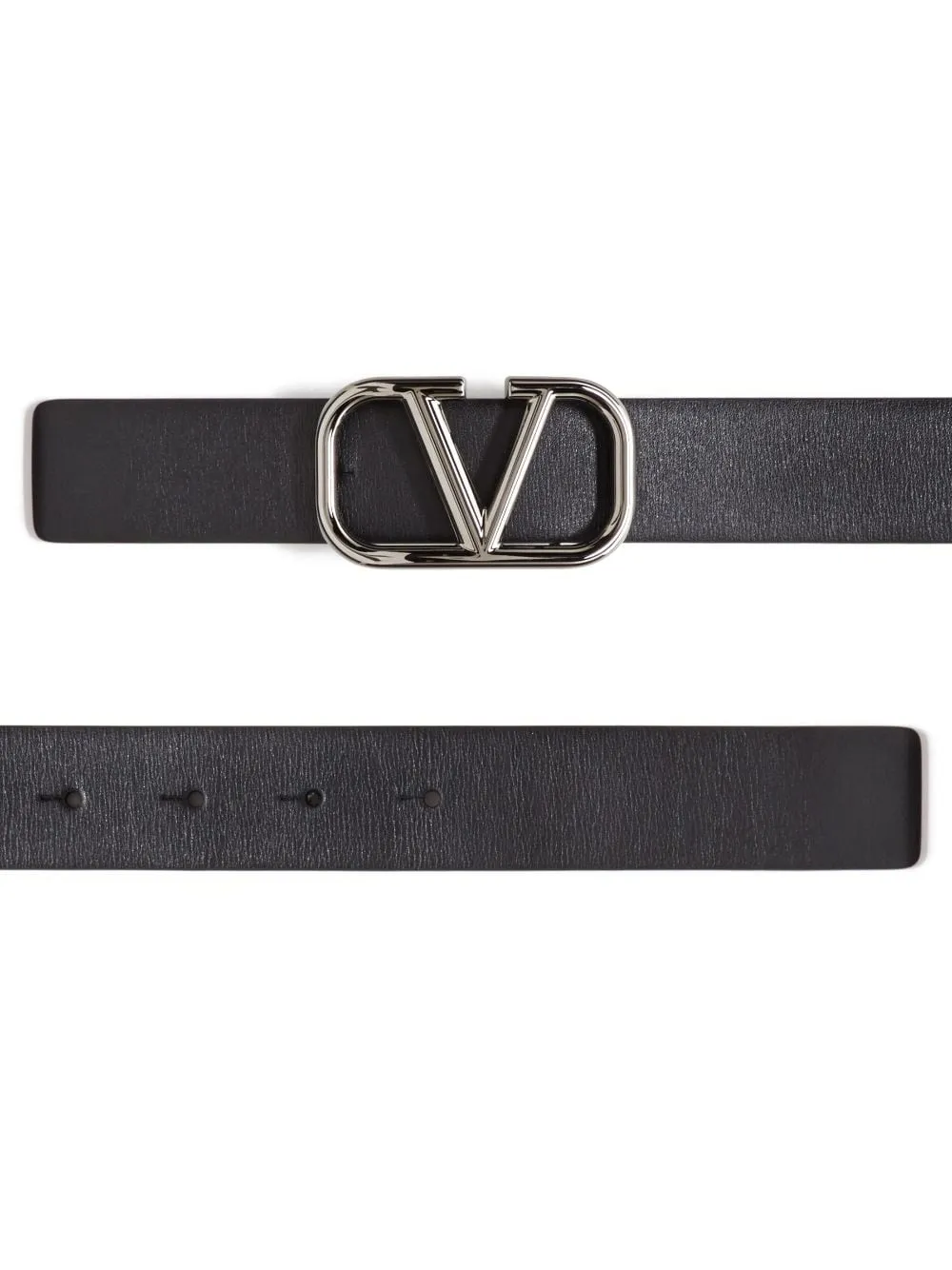 Vlogo signature leather belt