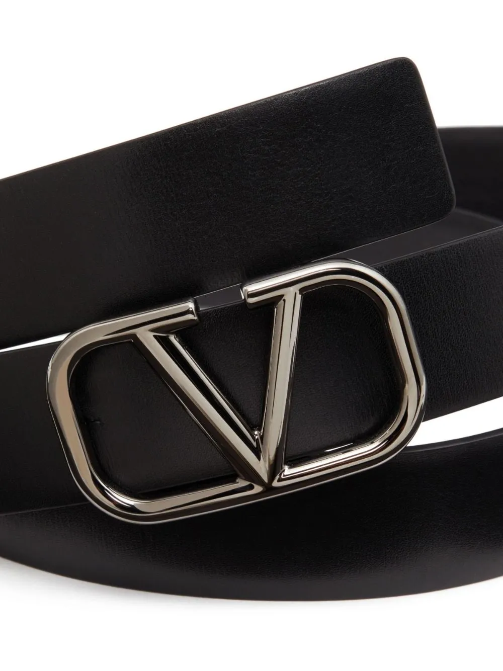 Vlogo signature leather belt