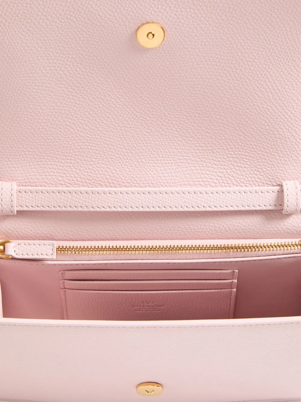 Vlogo signature leather mini bag