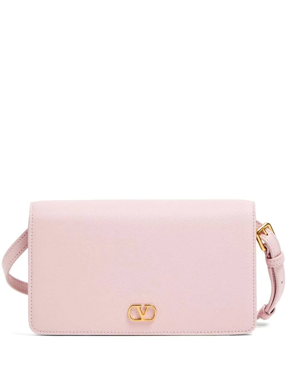Vlogo signature leather mini bag