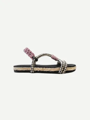Waltee Sandals in Black