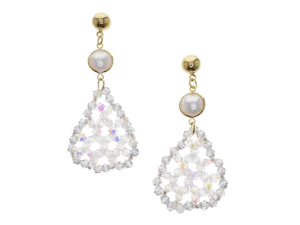 Water Drop Crystal Drop Earrings