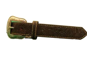 West Star Texas Boys Belt Praying Cowboy Size Large