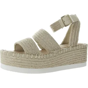 Wild Pair Womens Showstop Padded Insole Woven Espadrilles