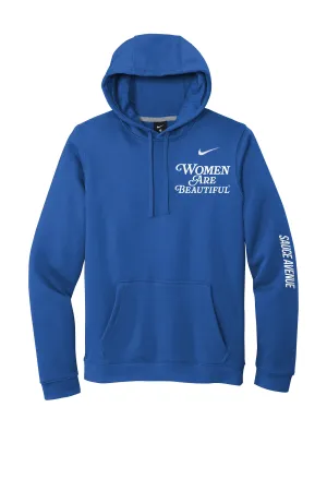 Women Are Beautiful (WH) | Royal Nike Hoodie