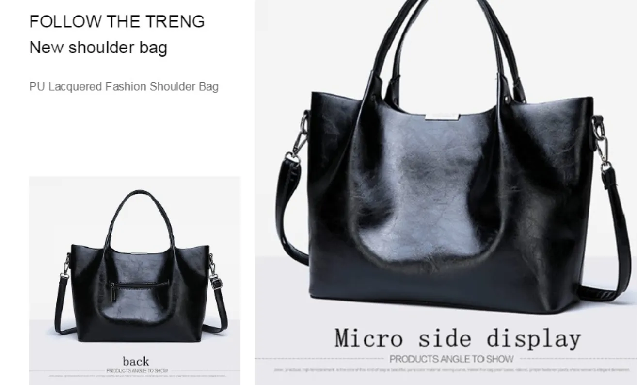 Women Bag Handbag Tote Over Shoulder Crossbody Leather