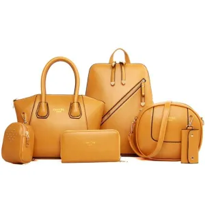 Women Bag Set Leather Handbags