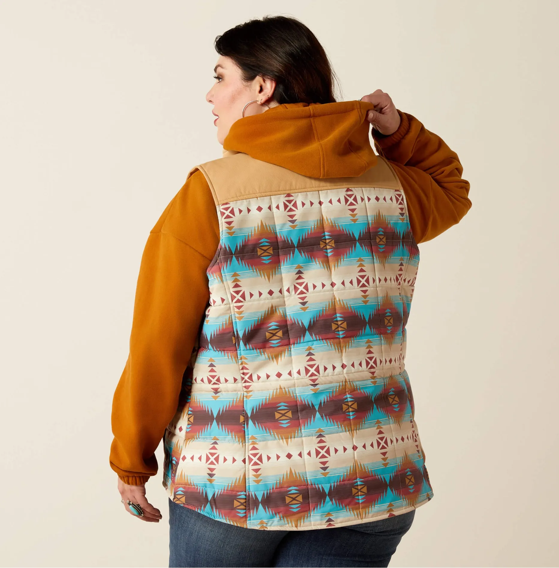 Women’s Ariat Serrano Southwest Print Crius Insulated Vest