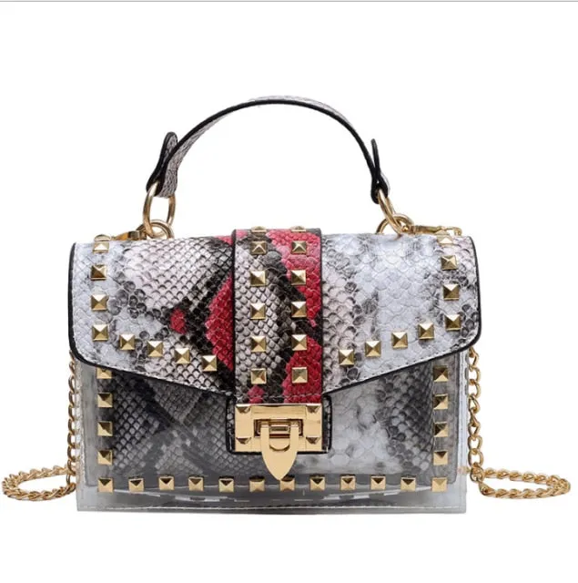Women's Elegant Small PU Leather Hasp Hand/Crossbody Bags