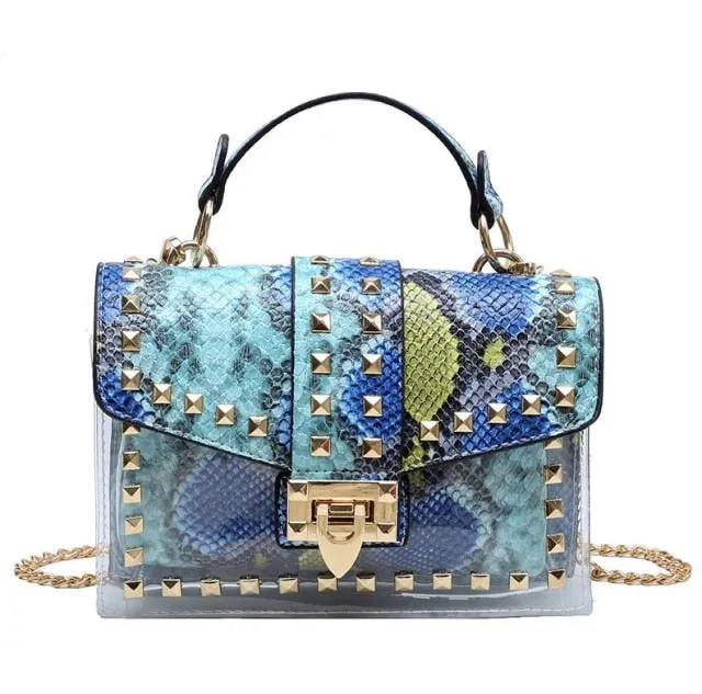 Women's Elegant Small PU Leather Hasp Hand/Crossbody Bags