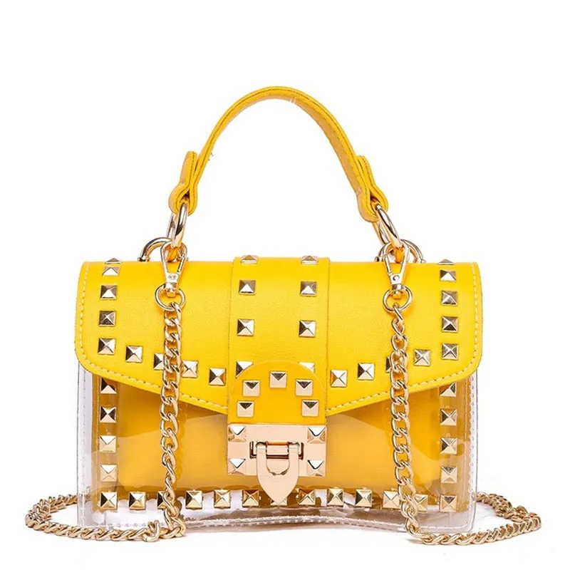 Women's Elegant Small PU Leather Hasp Hand/Crossbody Bags