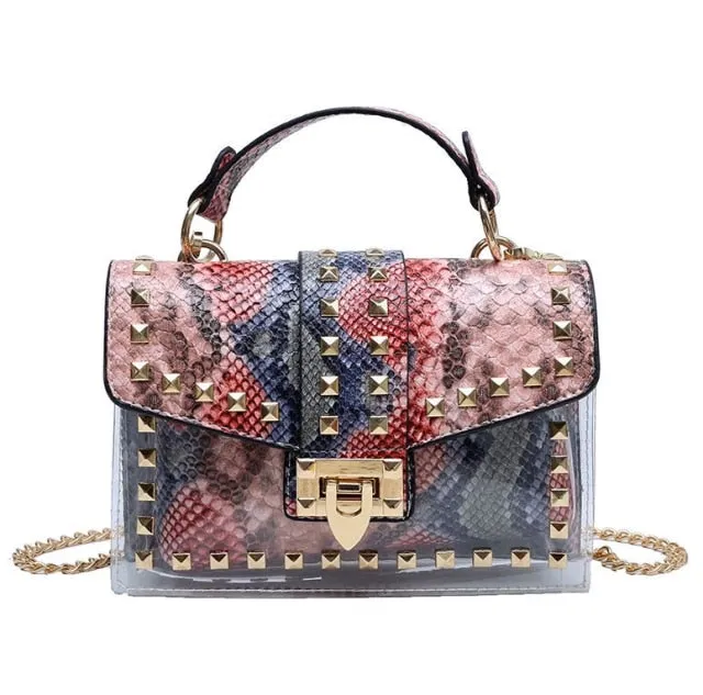 Women's Elegant Small PU Leather Hasp Hand/Crossbody Bags