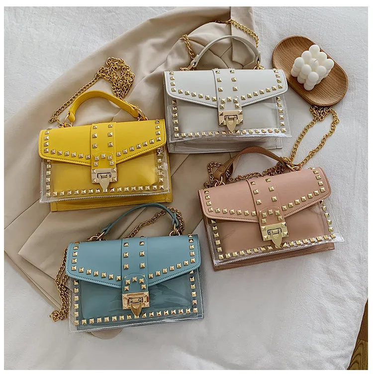 Women's Elegant Small PU Leather Hasp Hand/Crossbody Bags