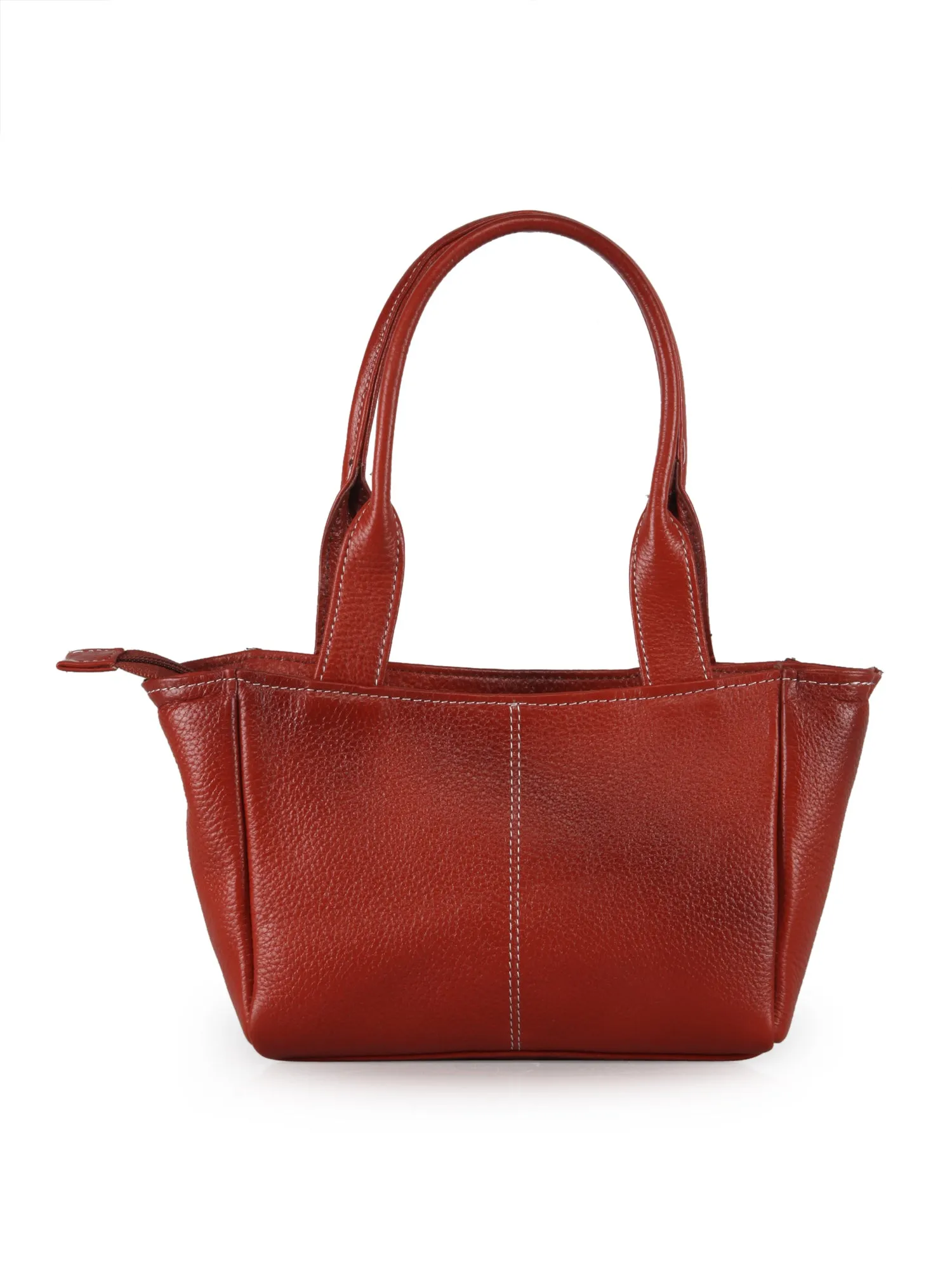 Women's Leather Handbag With Sling Strap