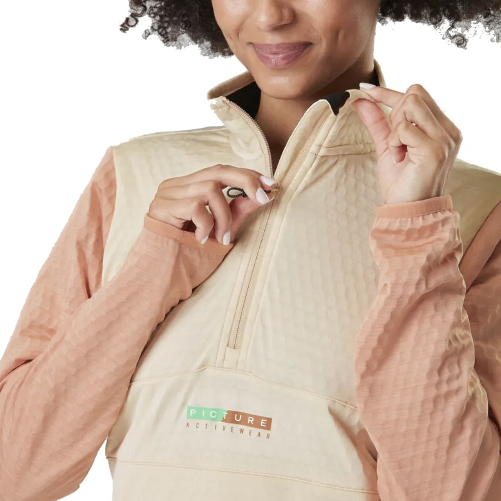 Women's Tahita 1/4 Zip Grid Fleece