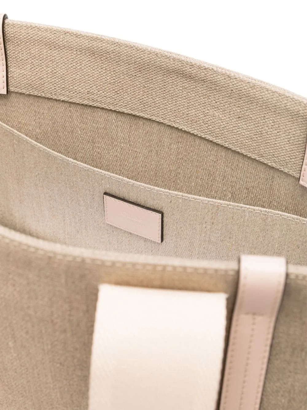 Woody medium canvas tote