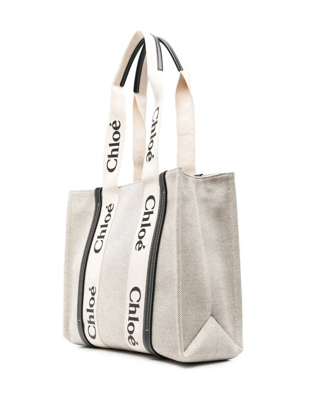 Woody medium canvas tote