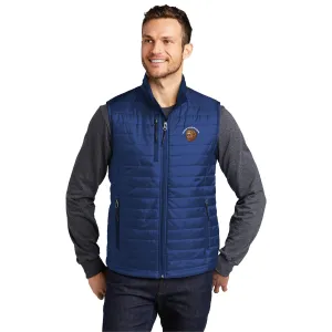 World Class Builders Puffy Vest Cobalt