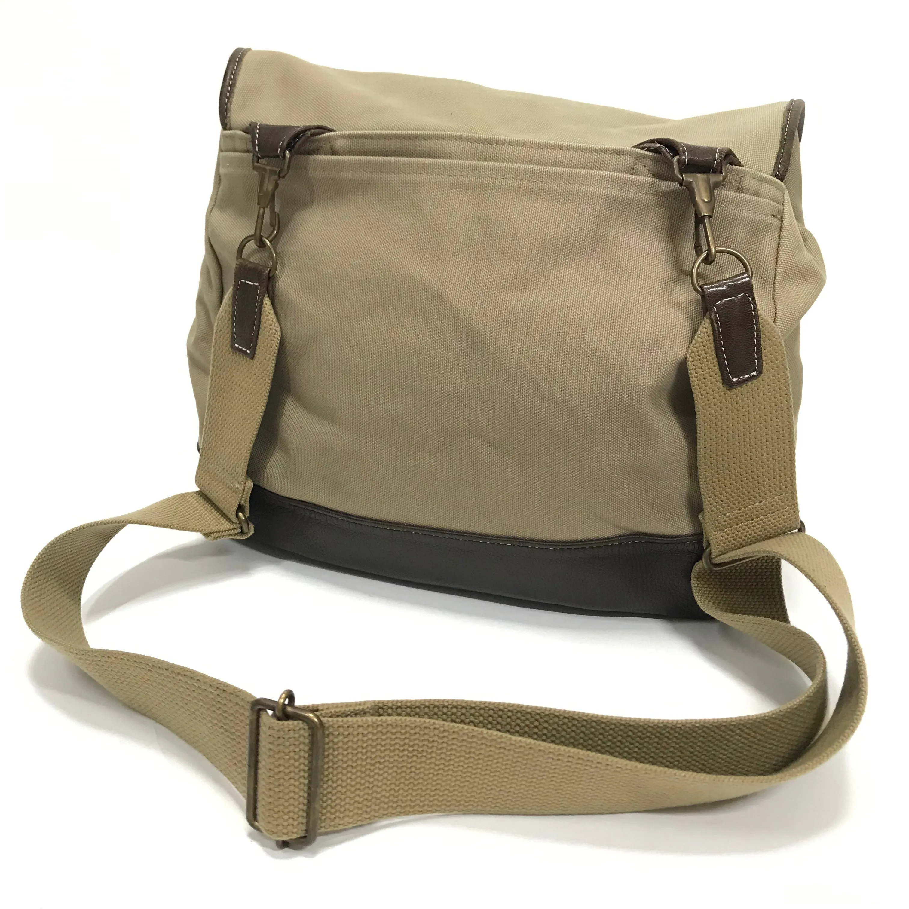 WTaps 12SS Canvas Leather Shoulder Bag