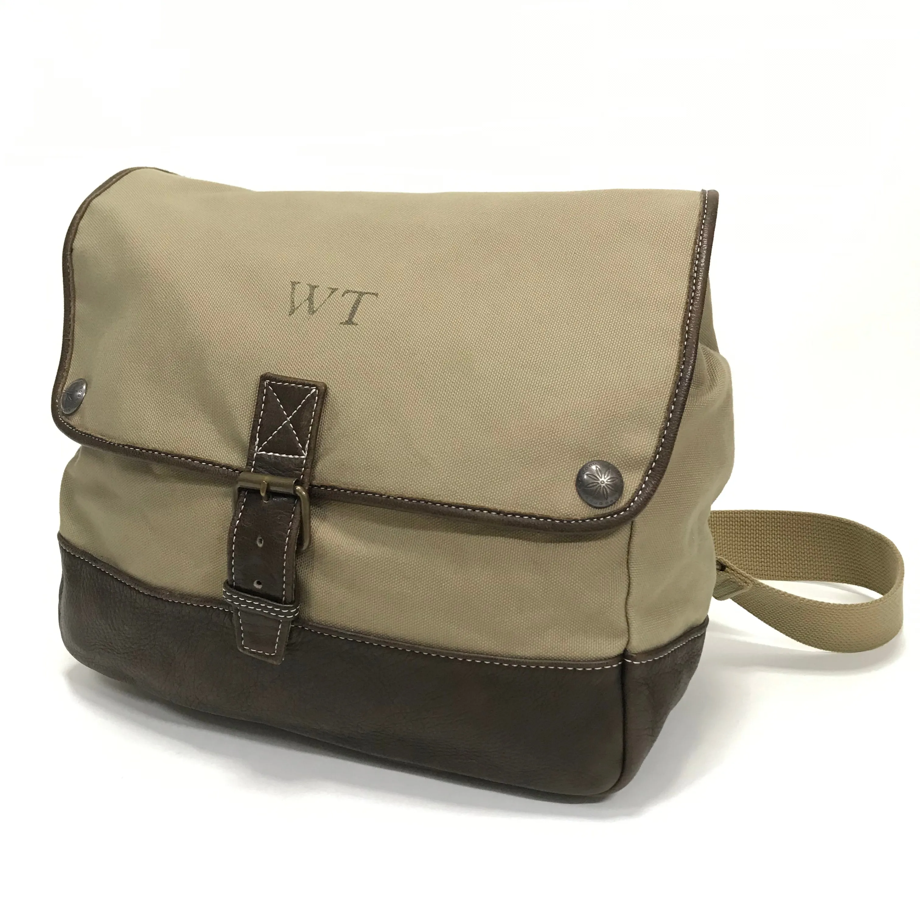 WTaps 12SS Canvas Leather Shoulder Bag
