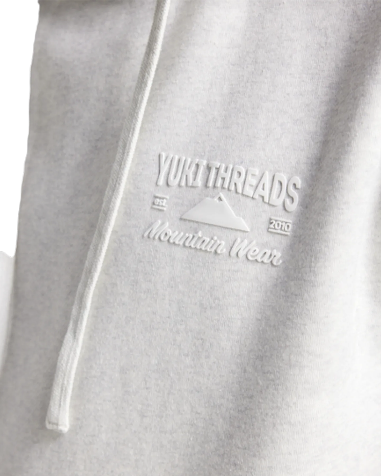 Yuki Threads Loop Shred Hoodie - Snow Marle