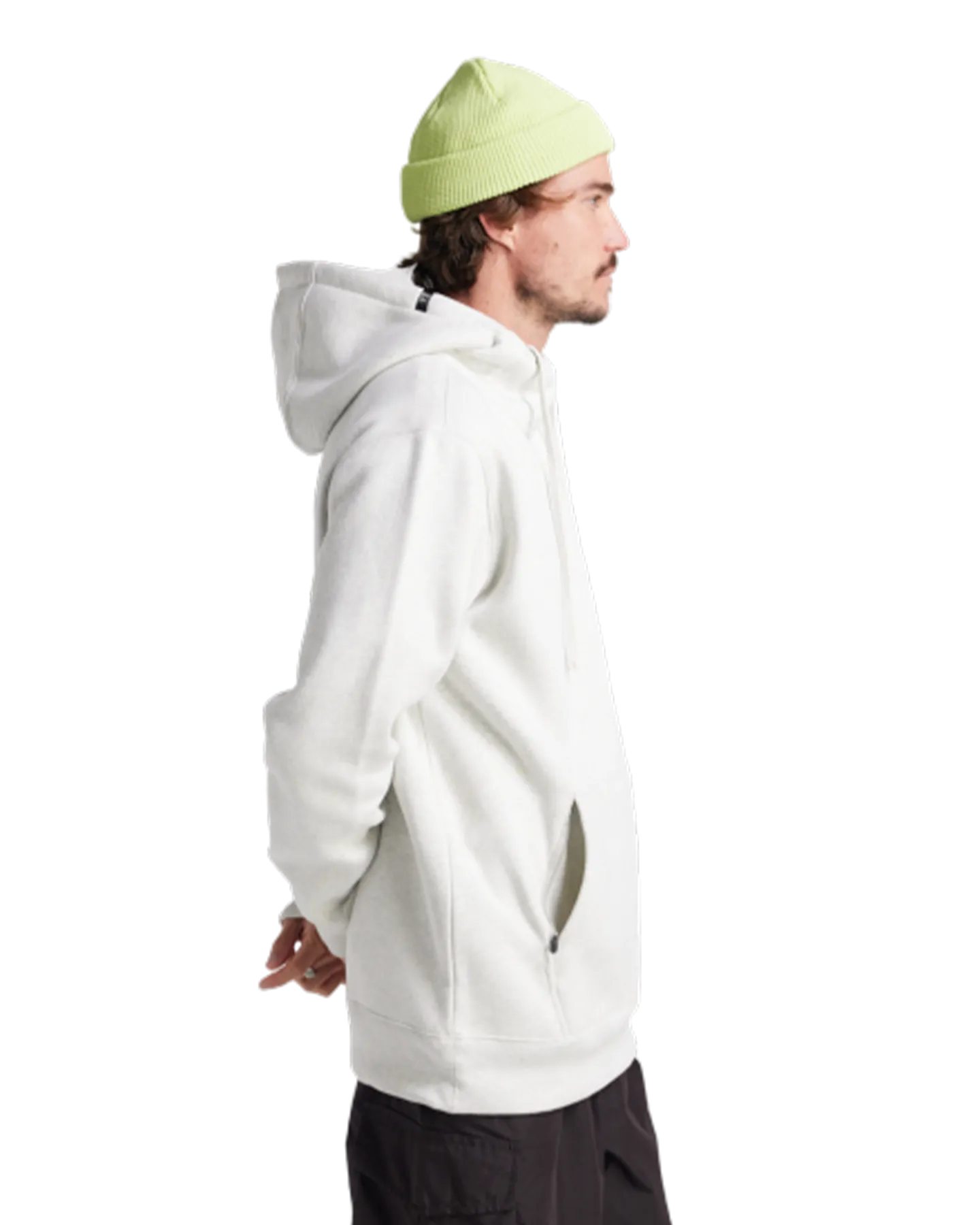 Yuki Threads Loop Shred Hoodie - Snow Marle