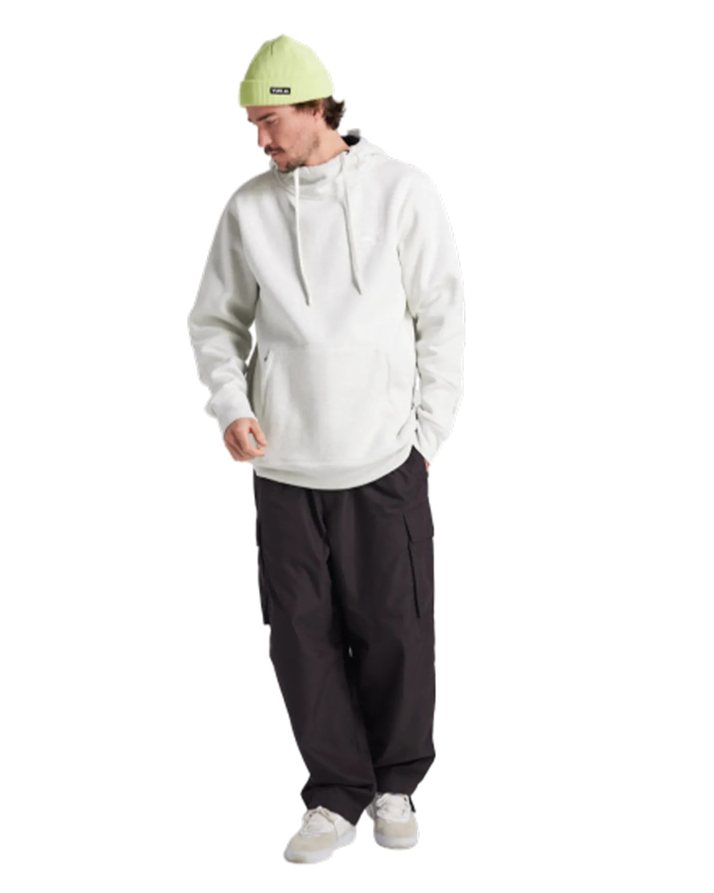 Yuki Threads Loop Shred Hoodie - Snow Marle