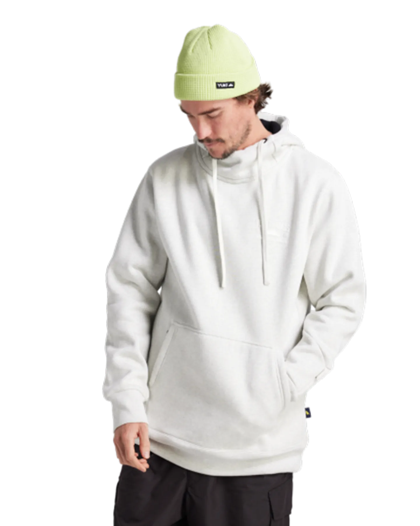 Yuki Threads Loop Shred Hoodie - Snow Marle